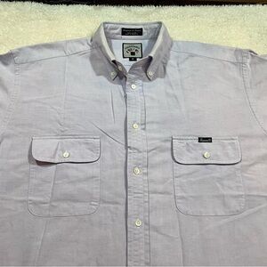 FACONNABLEMen's Lavender Button-Down Shirt